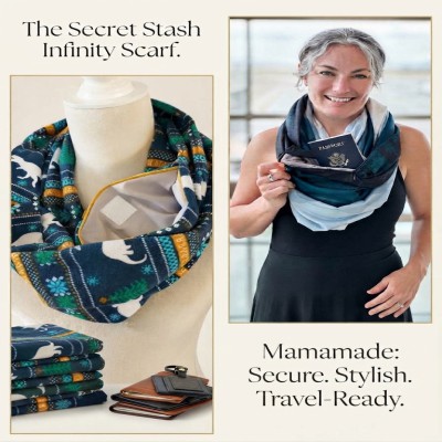 combo Stash Infinity Scarf