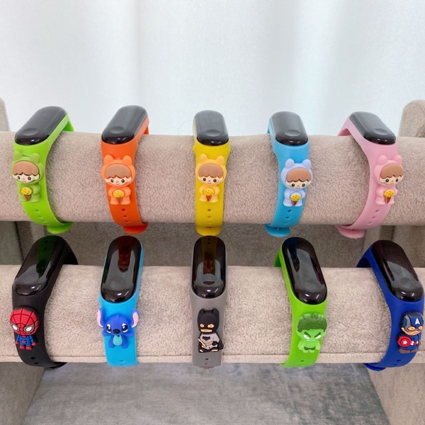 LED Smart Touch Screen Children Smart Watches Cartoon Student Sport Clock Kids Electronic Watch Birthday Gifts Boy Girl Bracelet